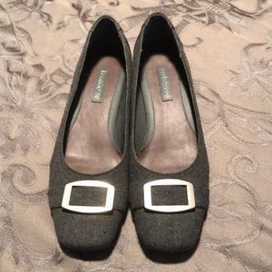 Liz Claiborne wool slip on shoes